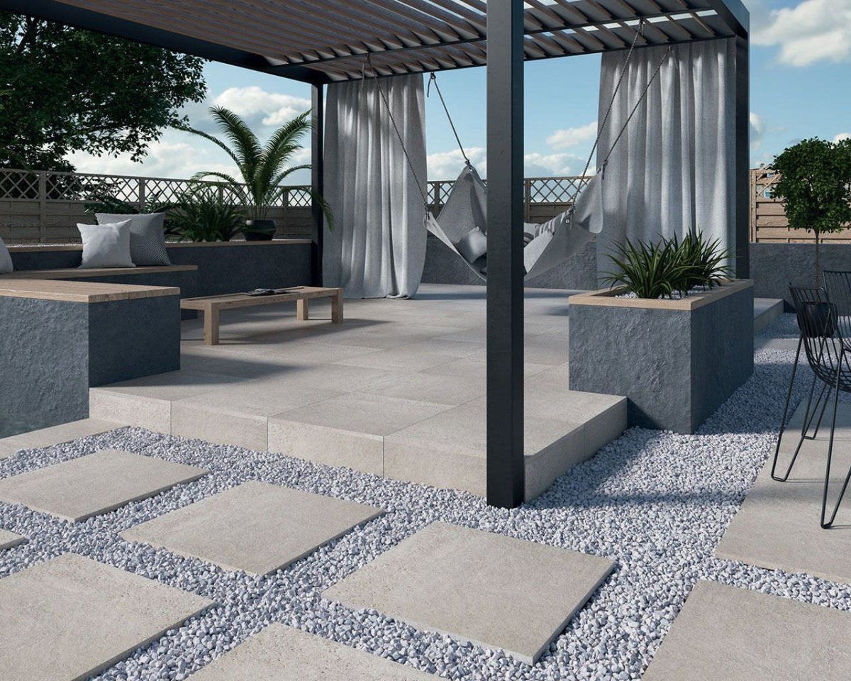 Керамогранит Paradyz Texas Gres impregnowany Sol pieprz Klif mat 30x30