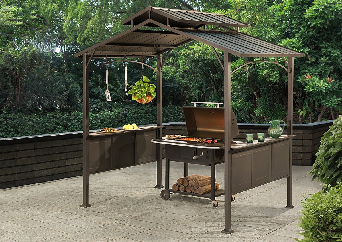 Беседка пикник Gazebo Piknik Brown 2015