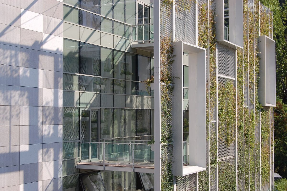 Алюминиевый навесной фасад