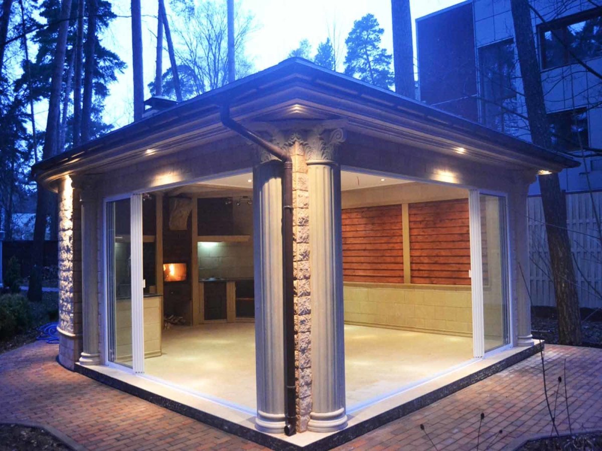 Крытая беседка