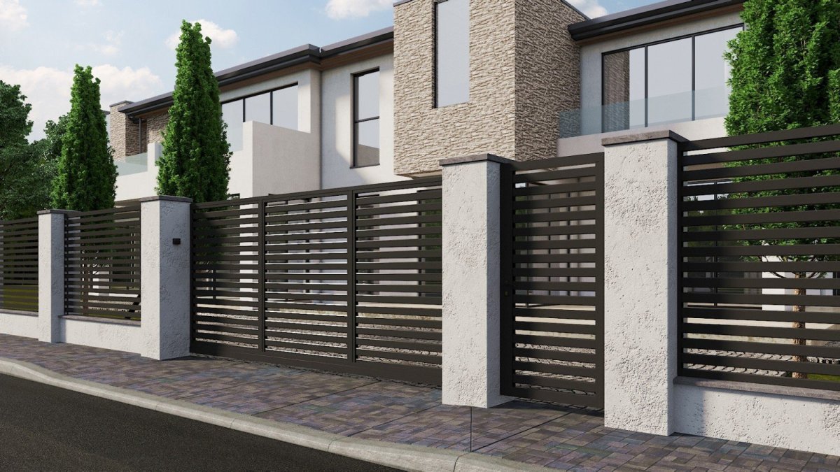 Забор ранчо металлический