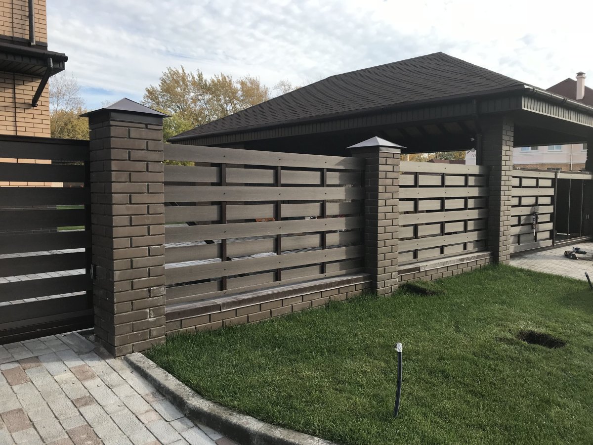 Современные заборы