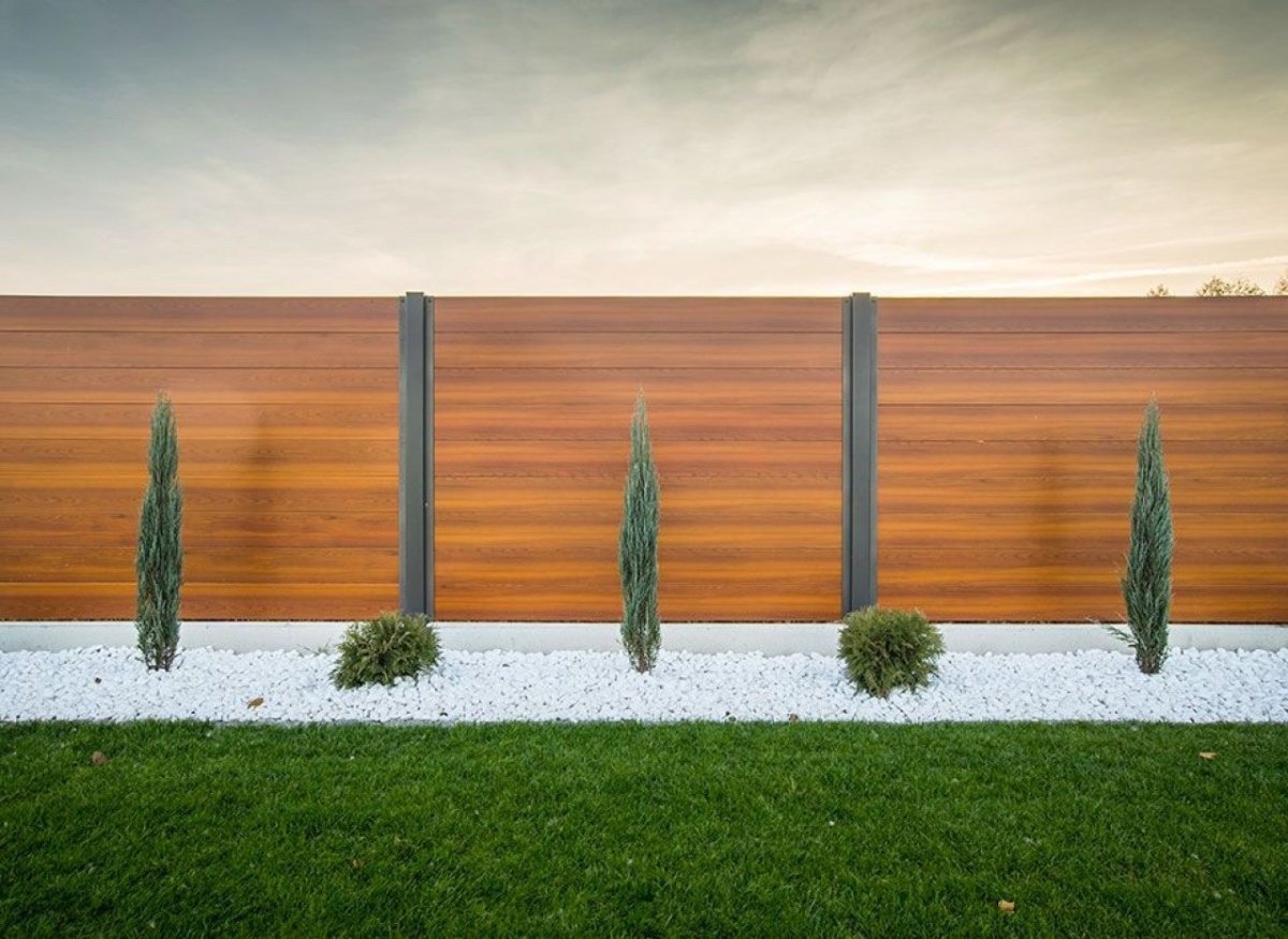 Красивые современные заборы