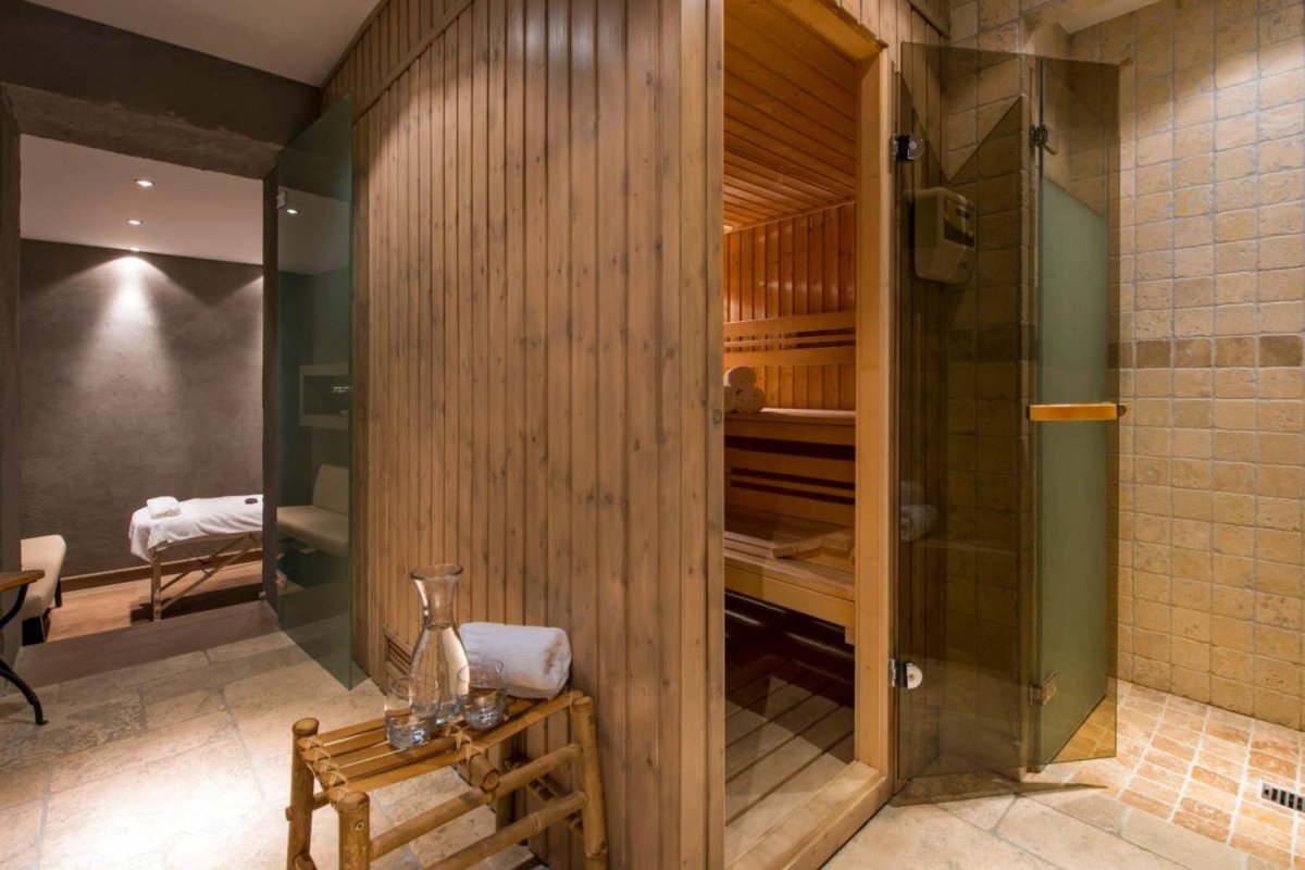 Душевая и сауна в стиле лофт