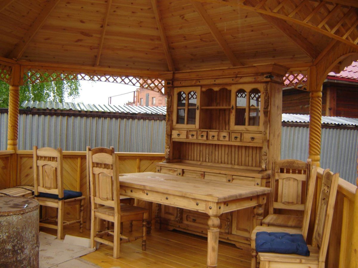 Мебель для беседки