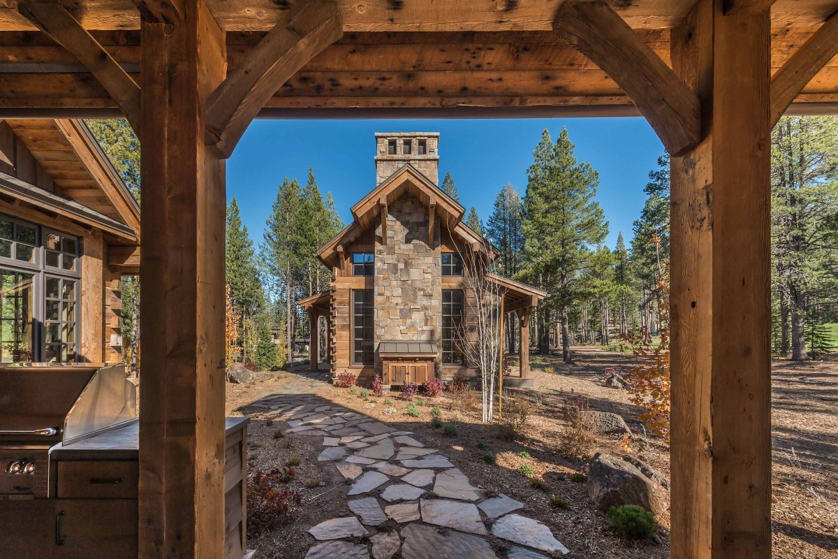 Тимбер фрейм в горах