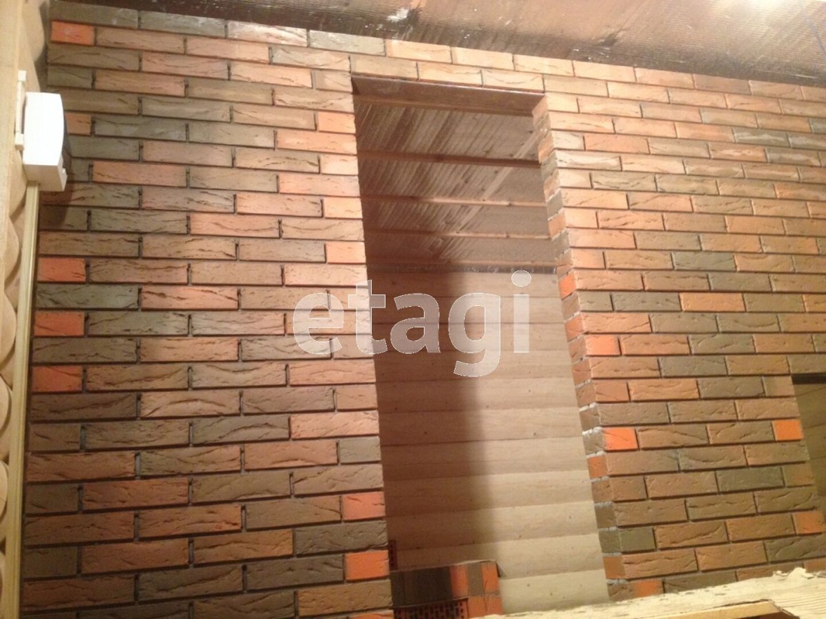 Перегородка в бане из кирпича