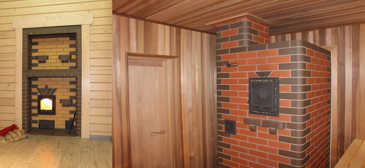 Печки кирпичные банные