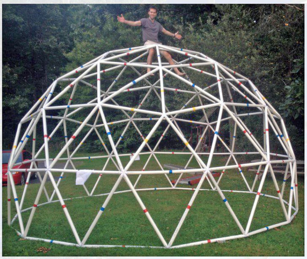 Геокупол из ПВХ