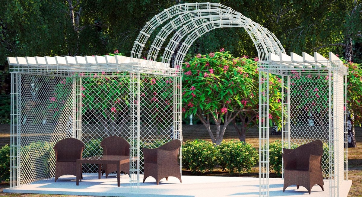 Пергола пластиковая