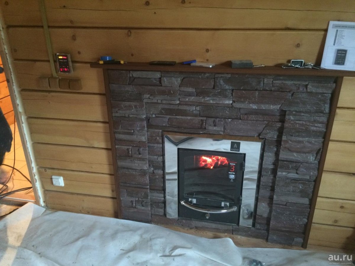 Обкладка печи минеритом