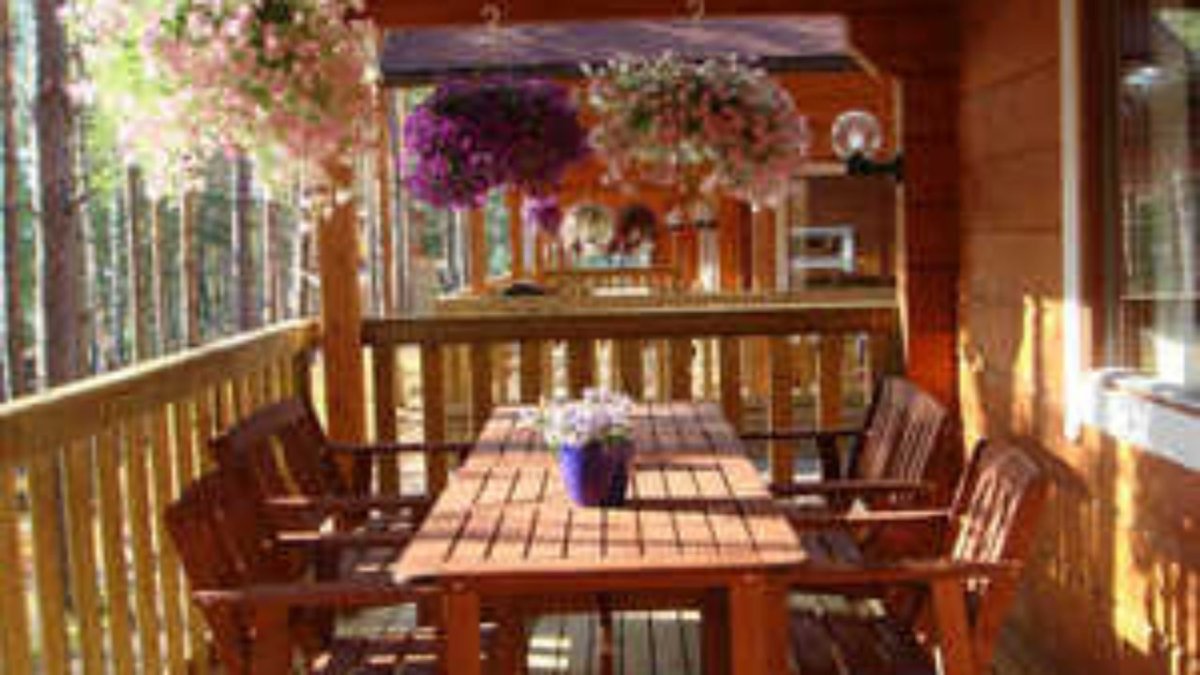 Веранда на даче