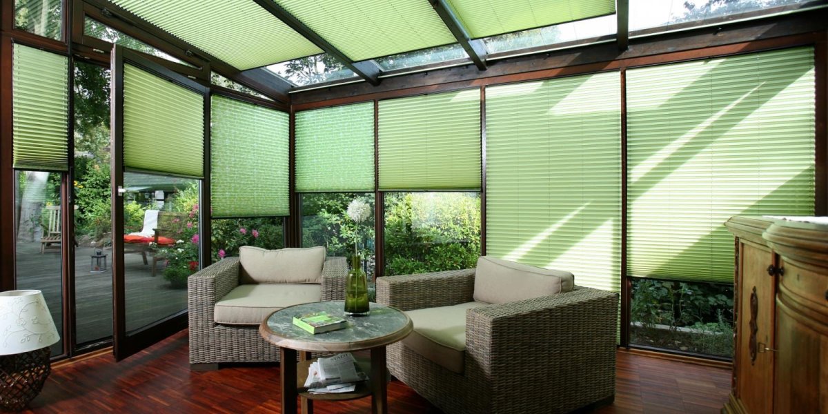 Жалюзи для зимнего сада