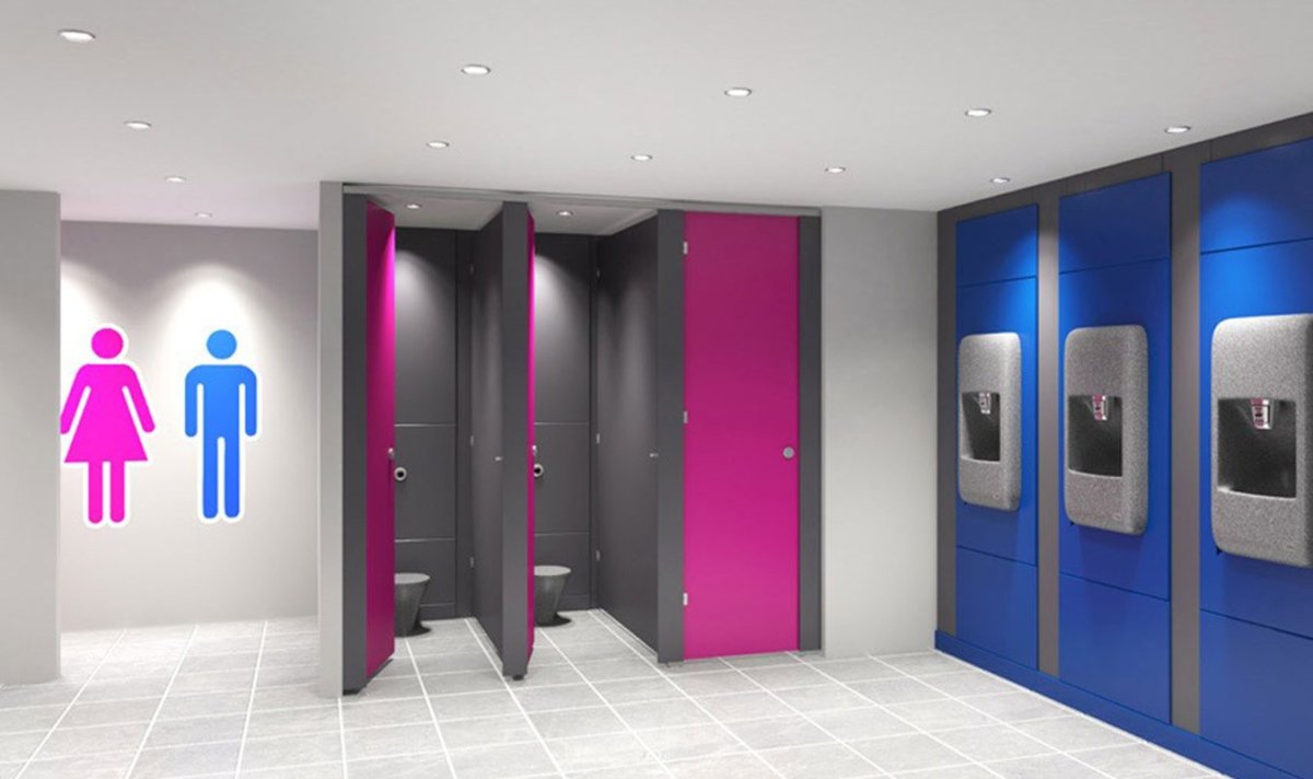 Кабинка туалета дизайн