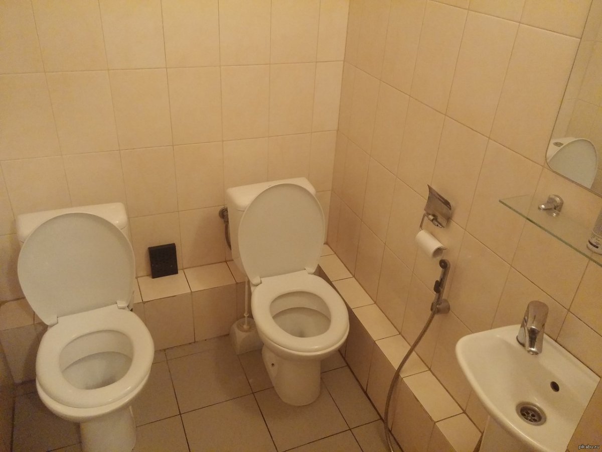 Унитаз в гостинице