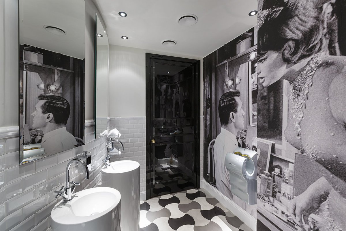 Студия 54 дизайн интерьера ванная