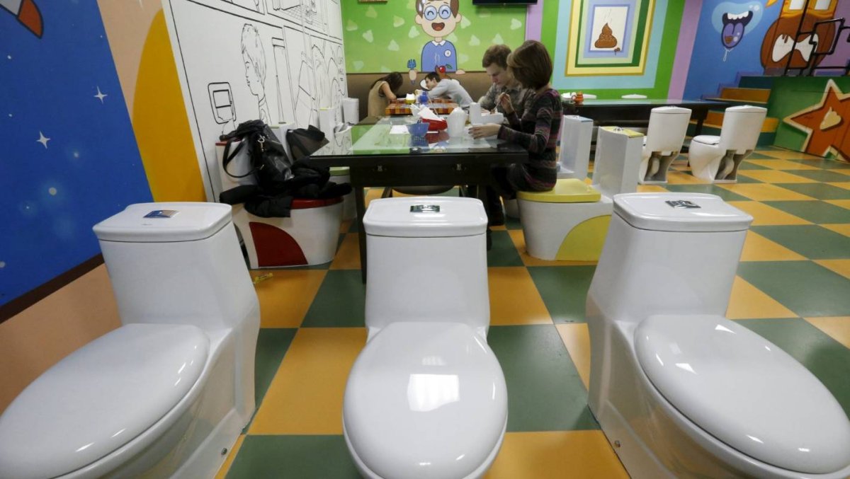 Кафе Crazy Toilet в Москве