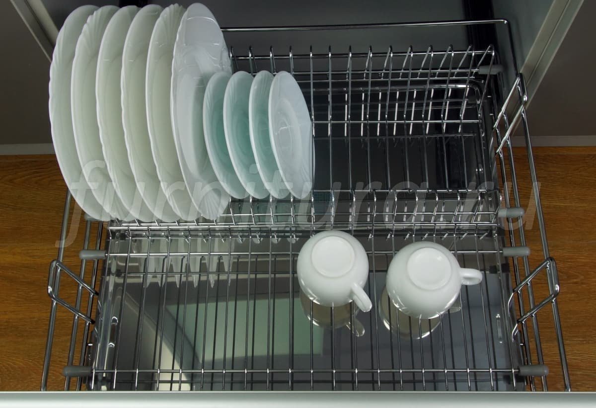 Cargo 800 мм посудосушитель выкатной Квадро