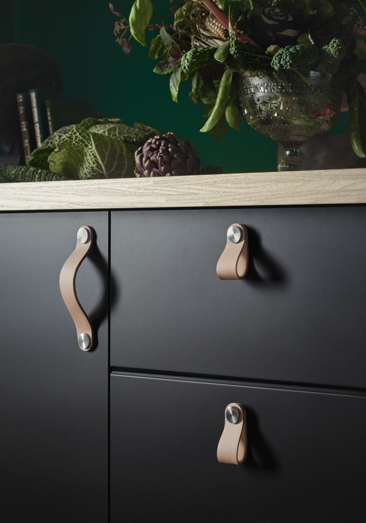 Кожаные ручки икеа остэрнэс