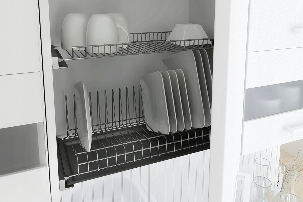 Шкаф настенный для сушки посуды 802х358х768