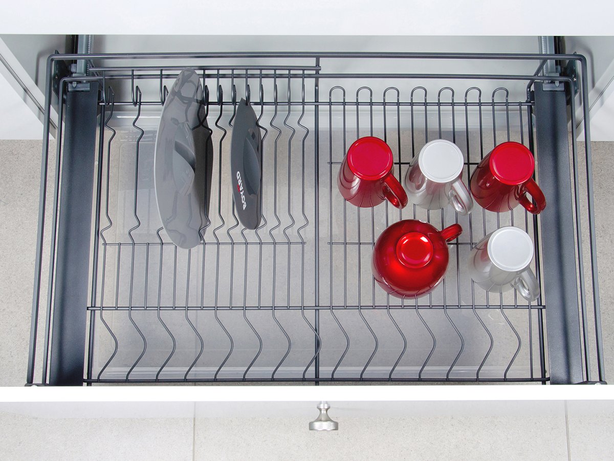 Выдвижная корзина-сушка Mira krs06/1/3/600/GRPH