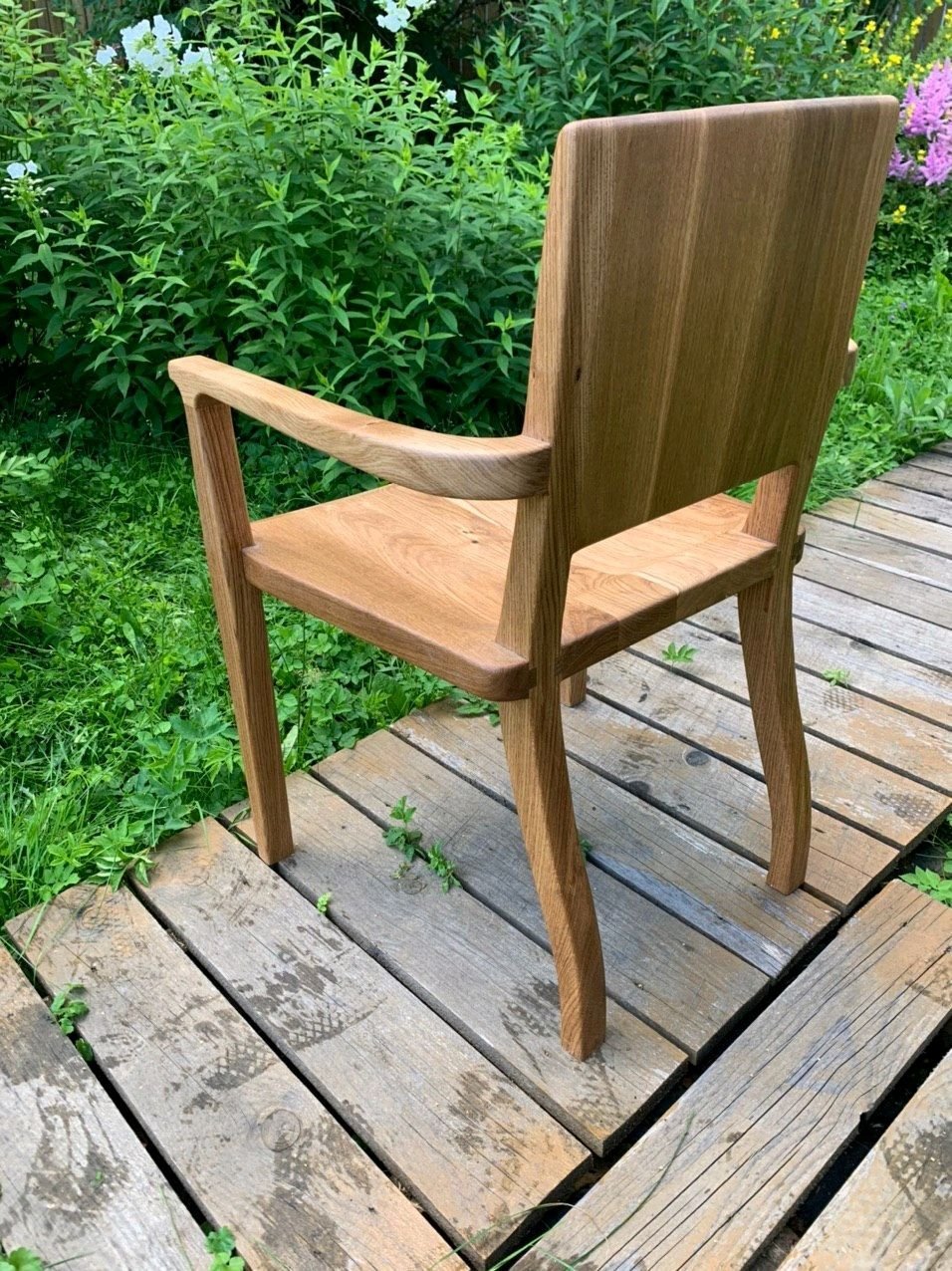 Стул с подлокотниками "Ivy painted"