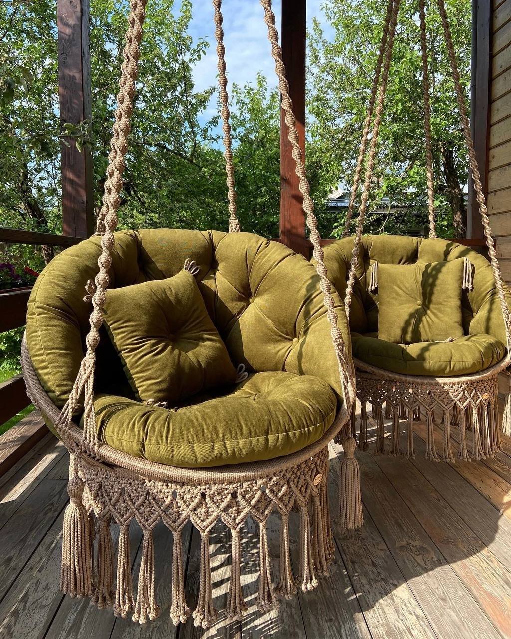 Подвесное кресло своими руками