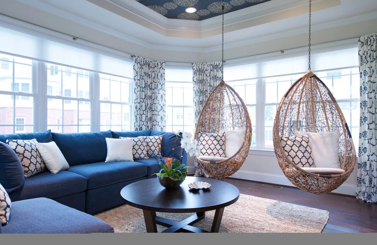 Подвесное кресло к потолку