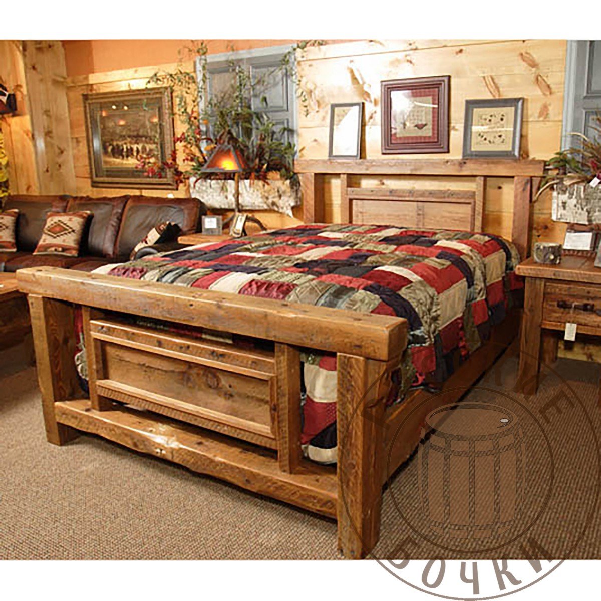 Рустикальный стиль Кантри мебель