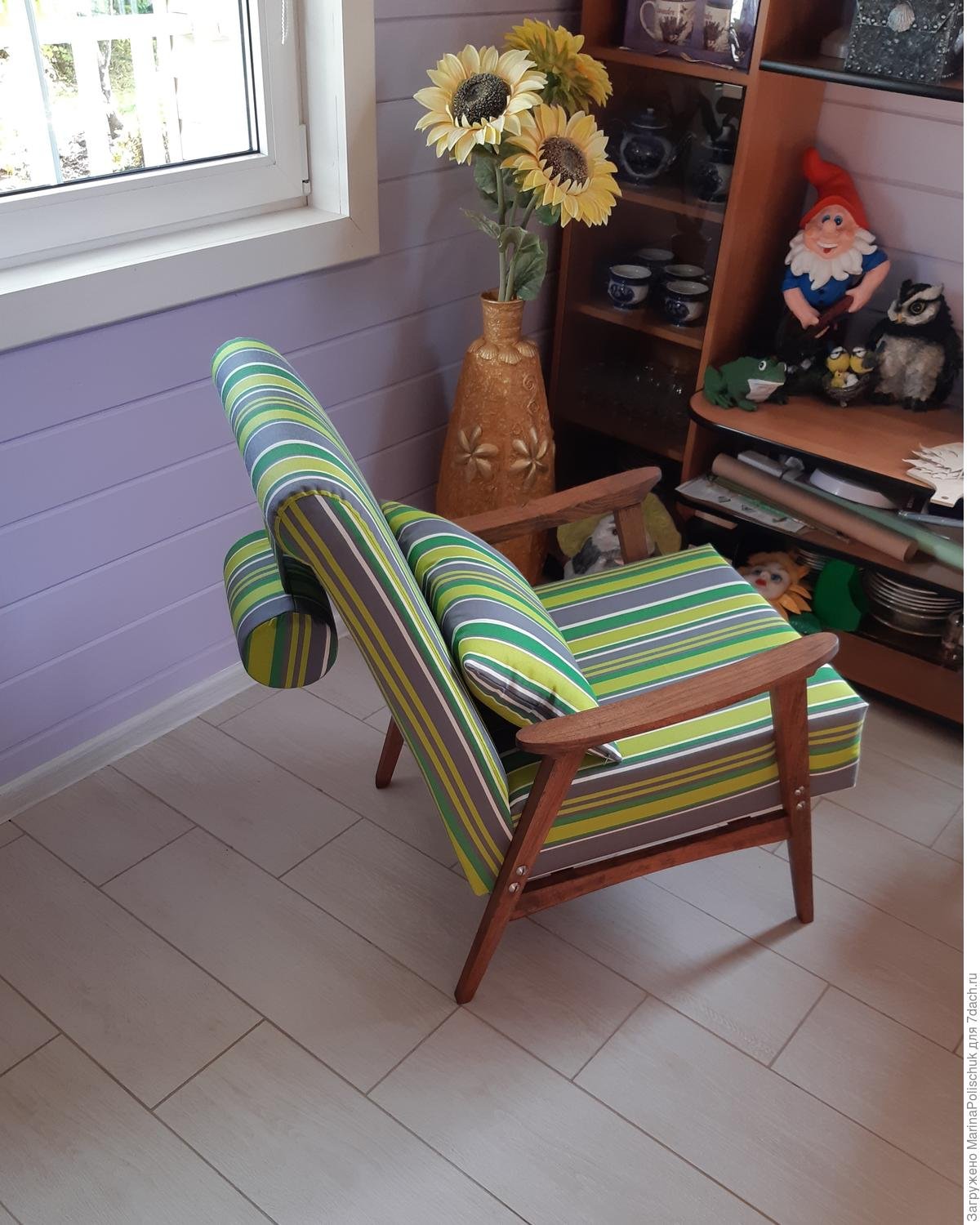 Декорация старых кресел