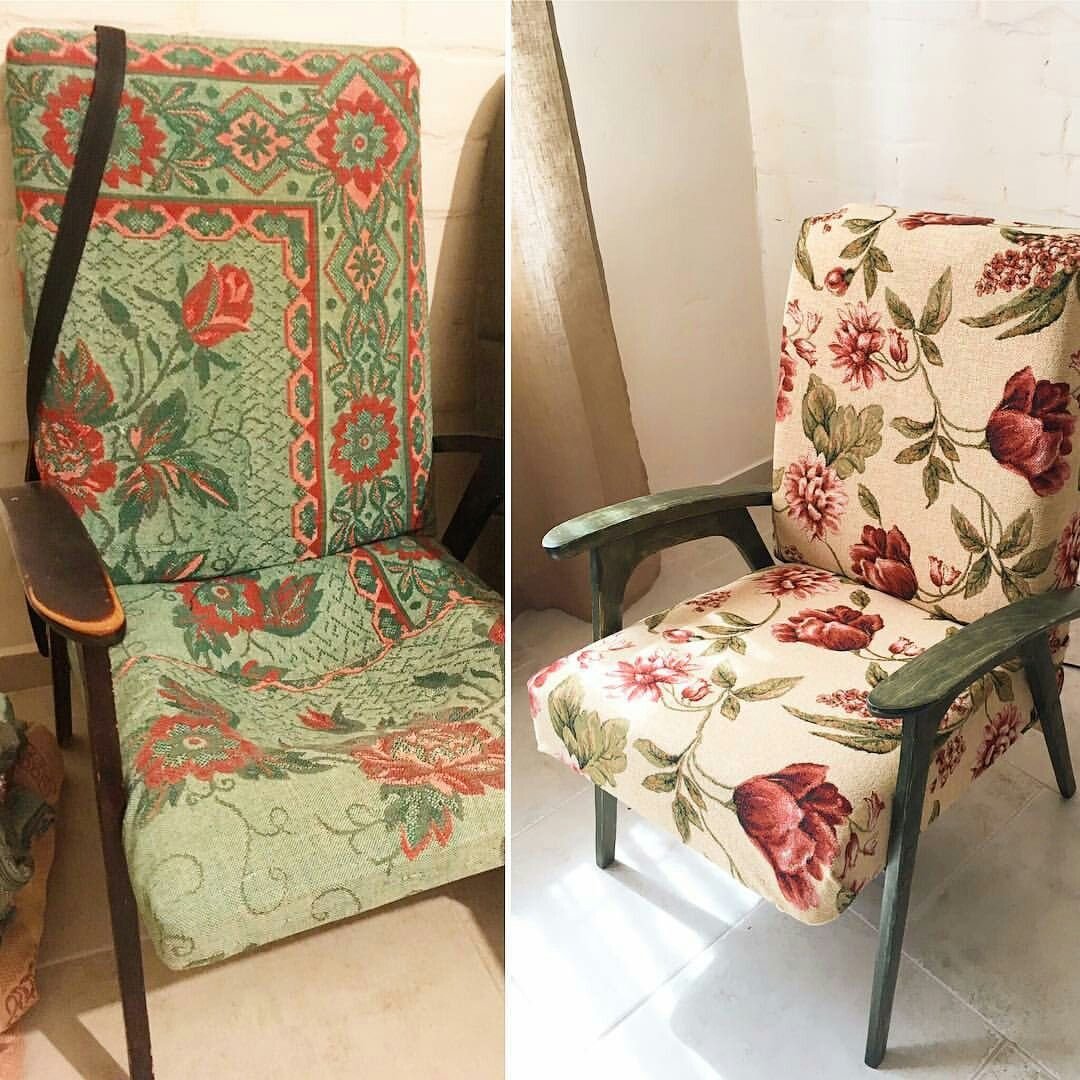 Переделка советского кресла