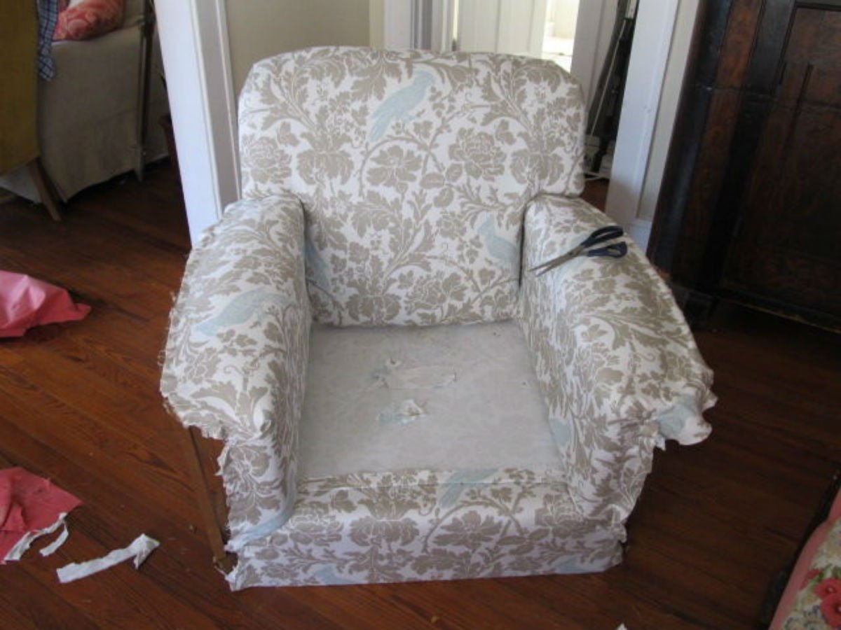 Переделка мягкого кресла