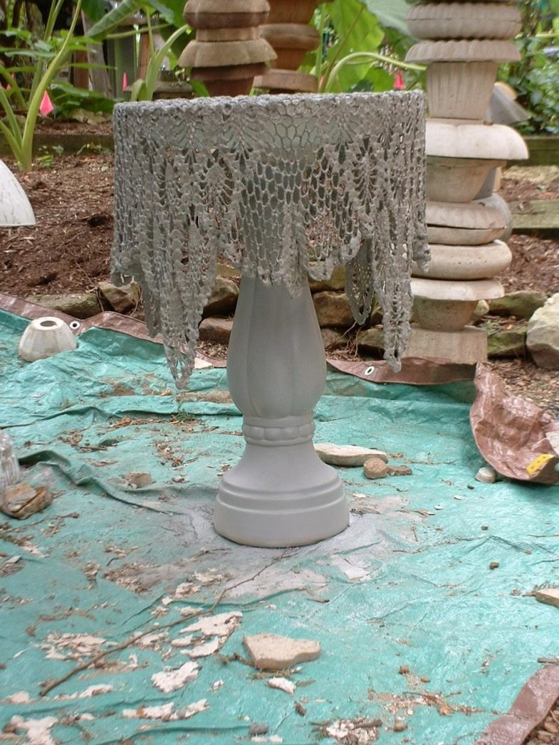 Декор для сада из цемента