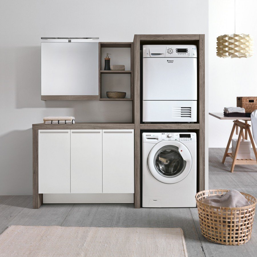 Мебель для встраивания стиральной и сушильной машины