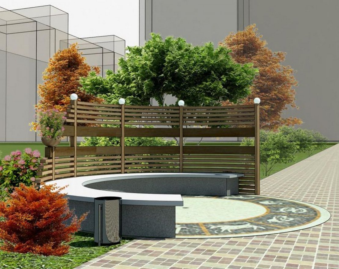 Малые архитектурные формы в ландшафтном дизайне