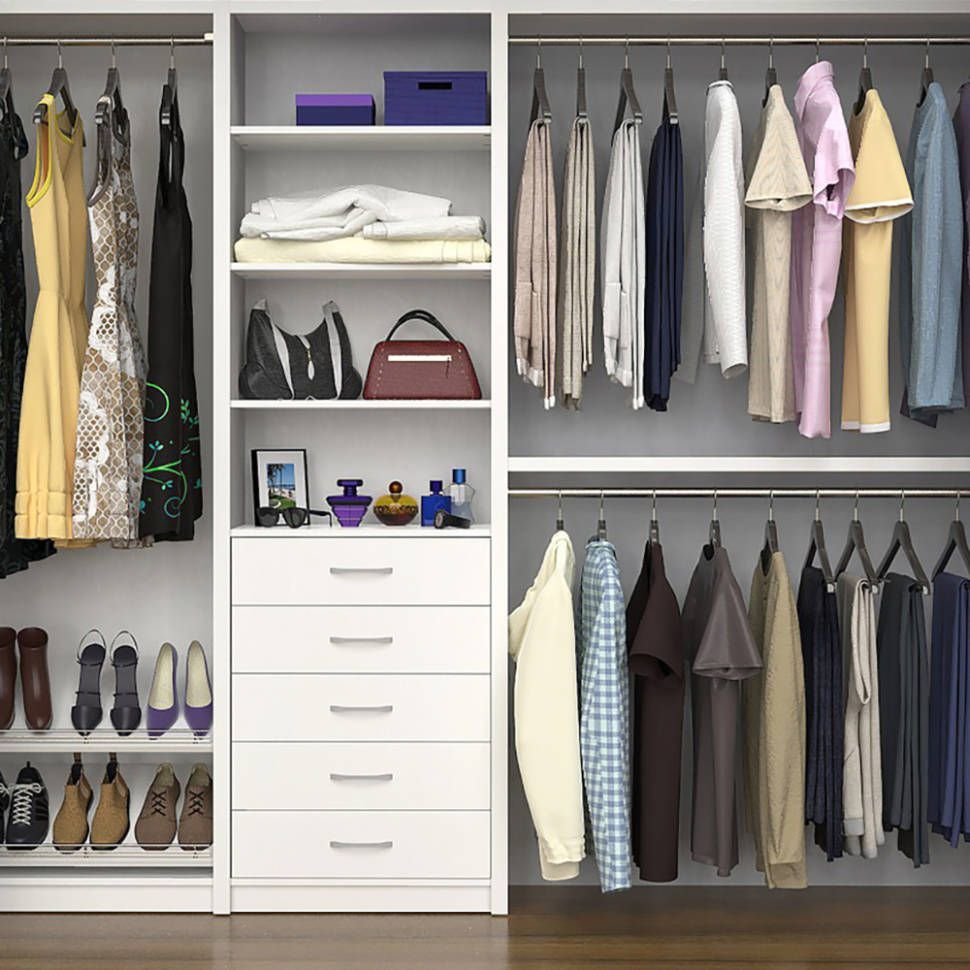 Полки в шкафу купе