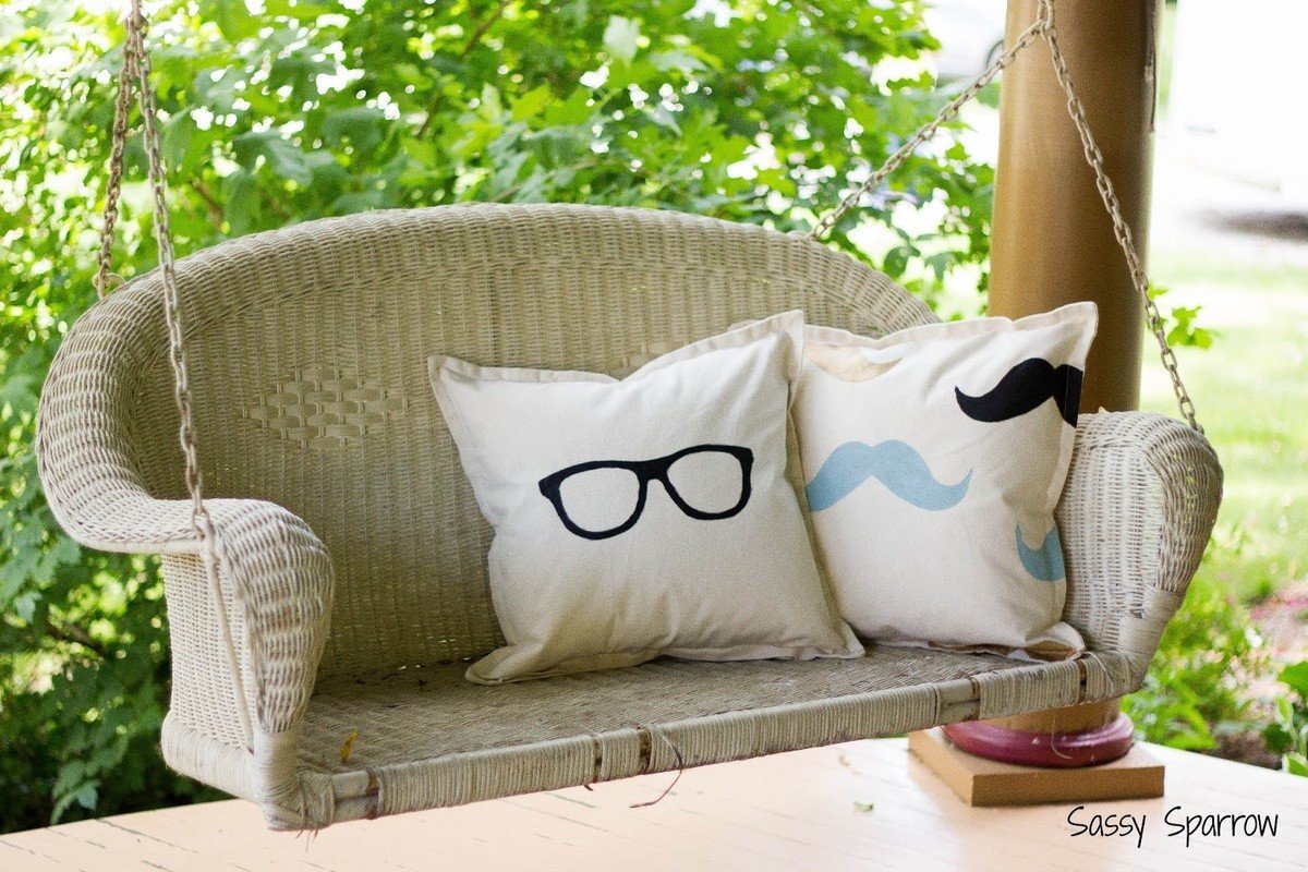 Самодельные подушки на диван