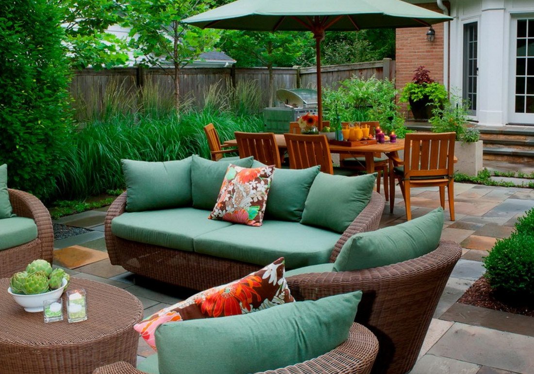 Подушки для садовой мебели