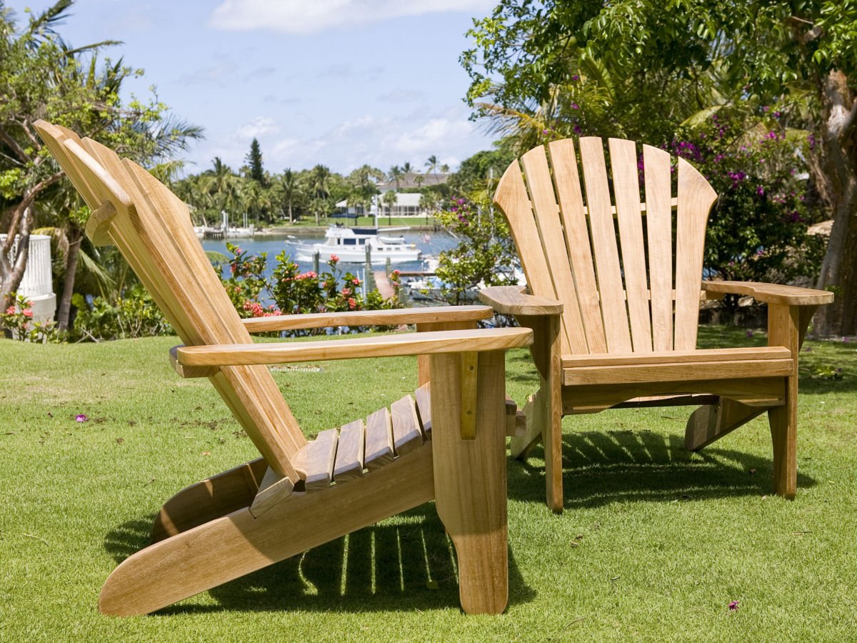 Садовая мебель из дерева Адирондак