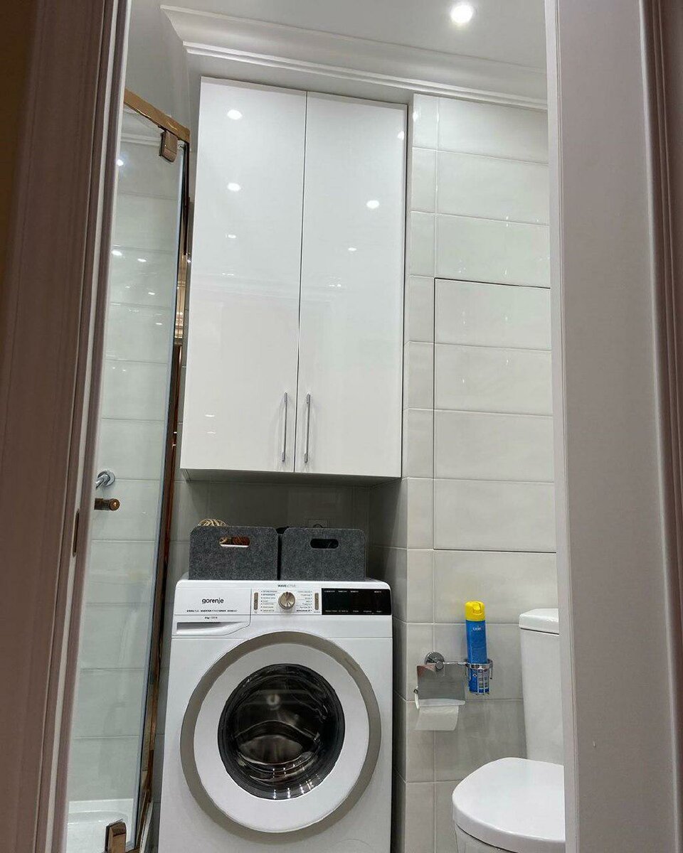 Шкаф над стиральной машиной Акватон Лондри