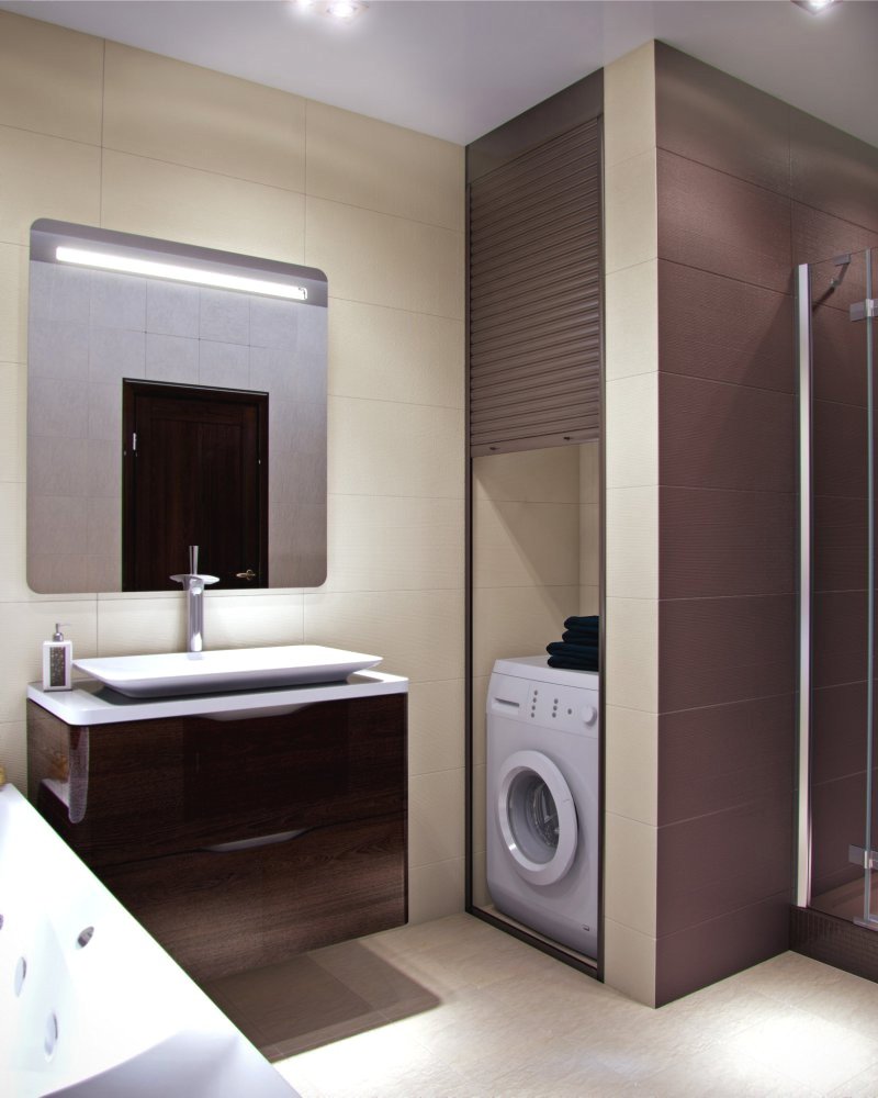 Шкаф под стиральную машину и бойлер