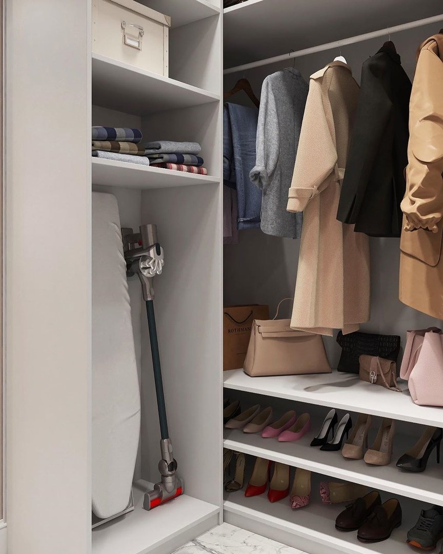 Прихожая кладовая гардеробная