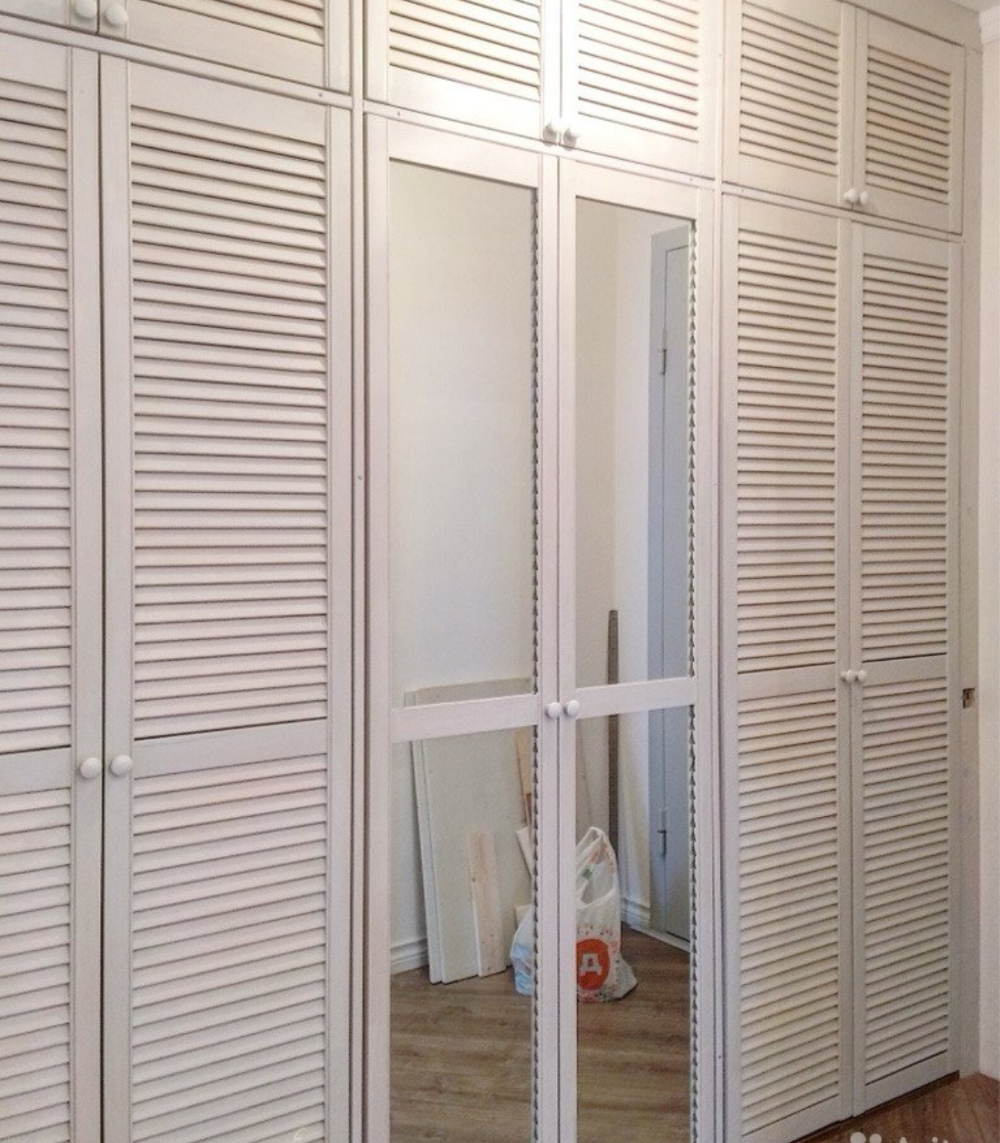 Жалюзийные двери для шкафа 60#150