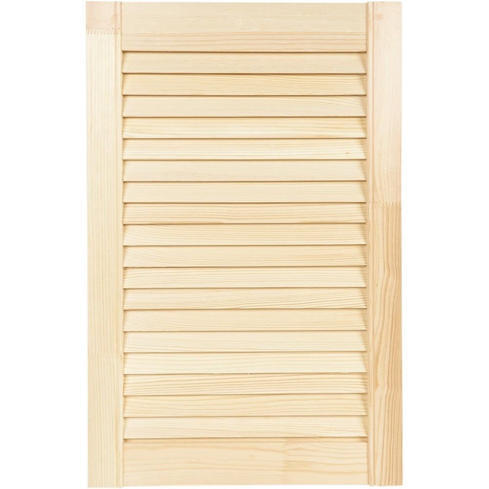 Дверка жалюзийная 715х594х20 мм хвоя сорт а/в