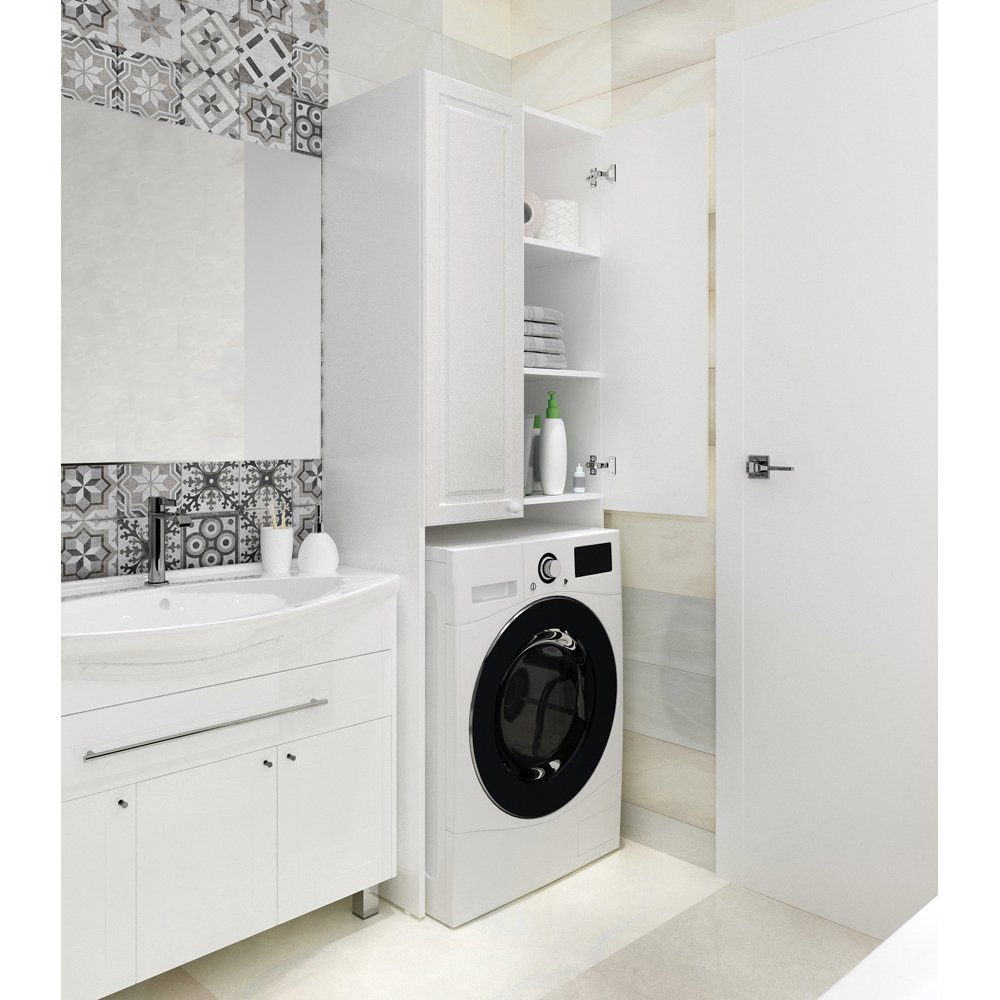 Шкаф Wall Classic 67 2д белый глянец