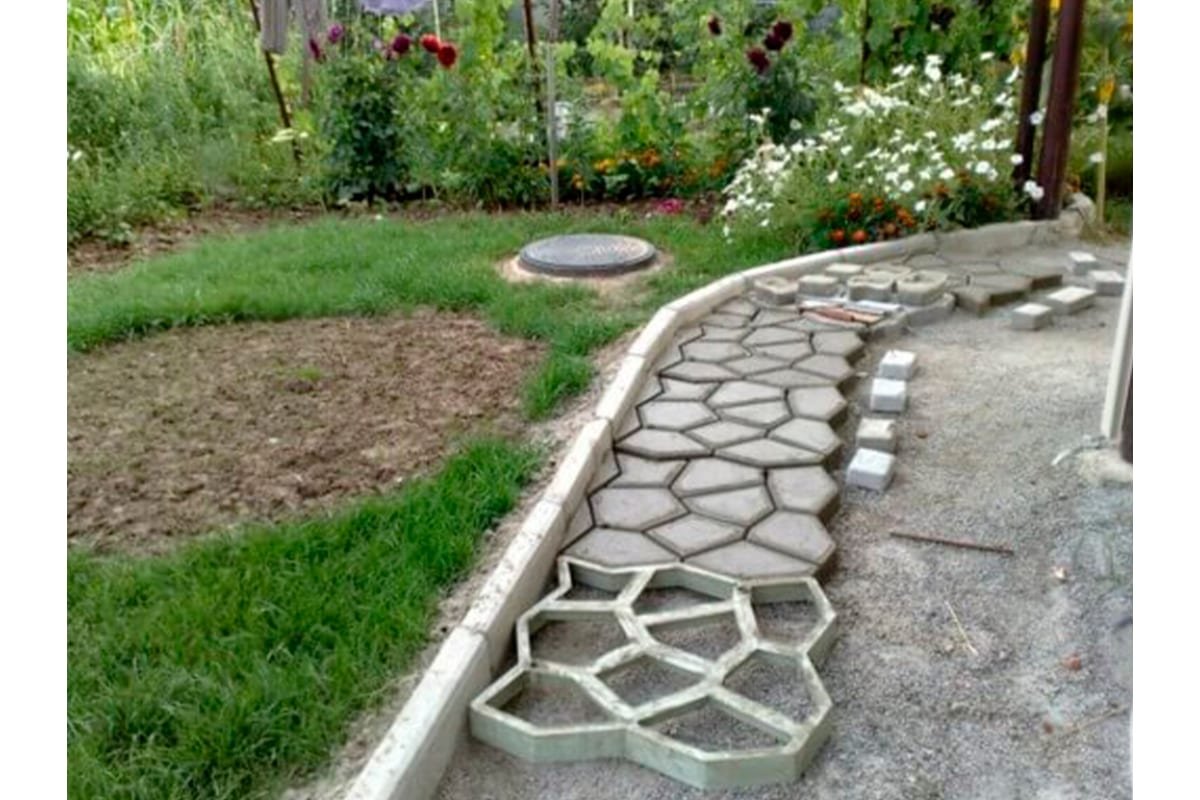 Форма "Садовая дорожка" 550х550х55