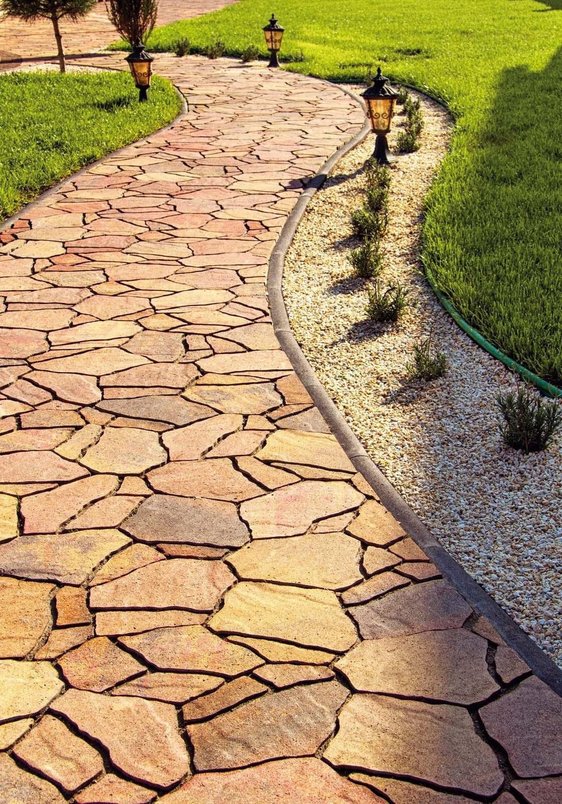 Златолит мощение дорожек