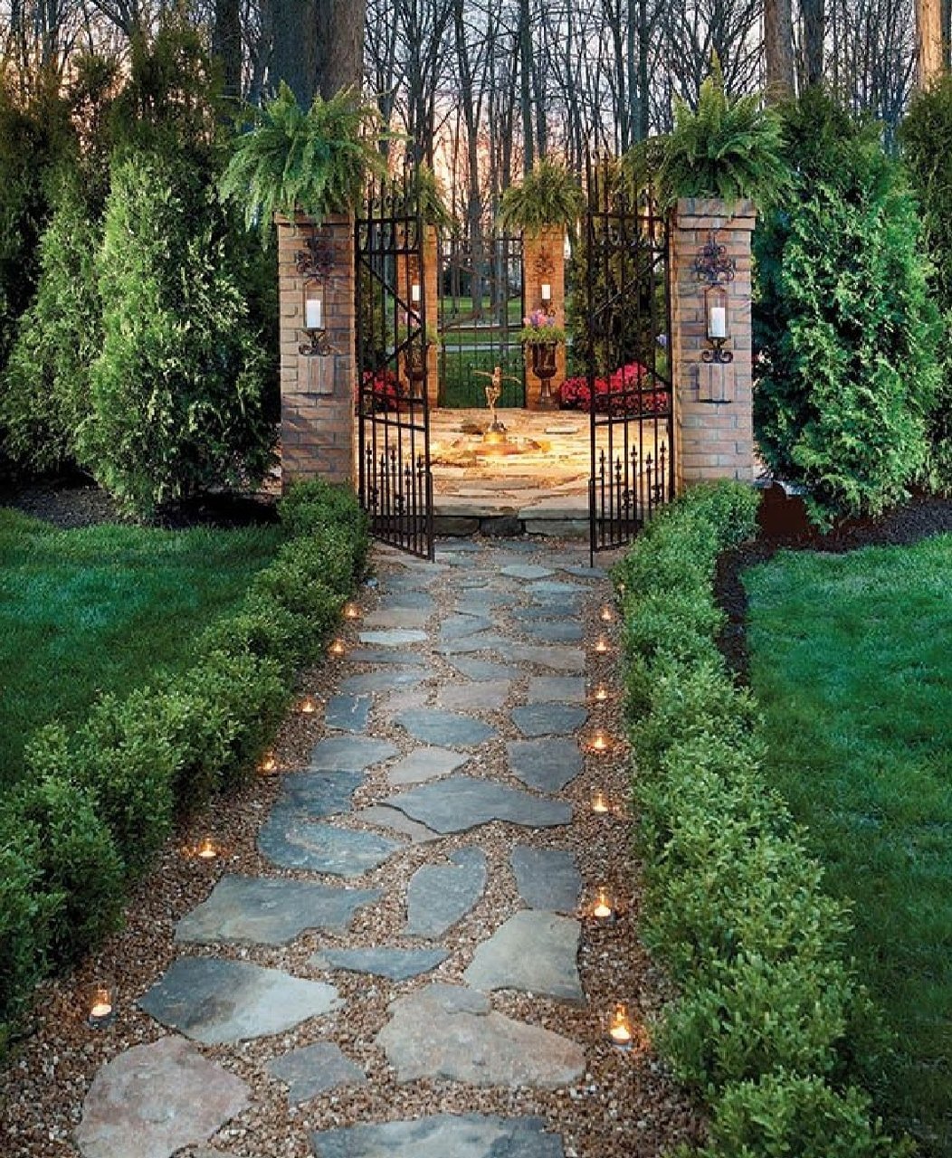 Тропинки в саду