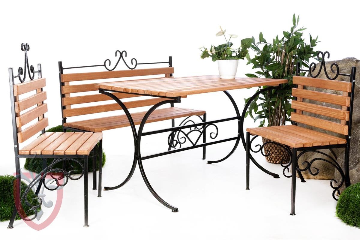 Садовая мебель из металла