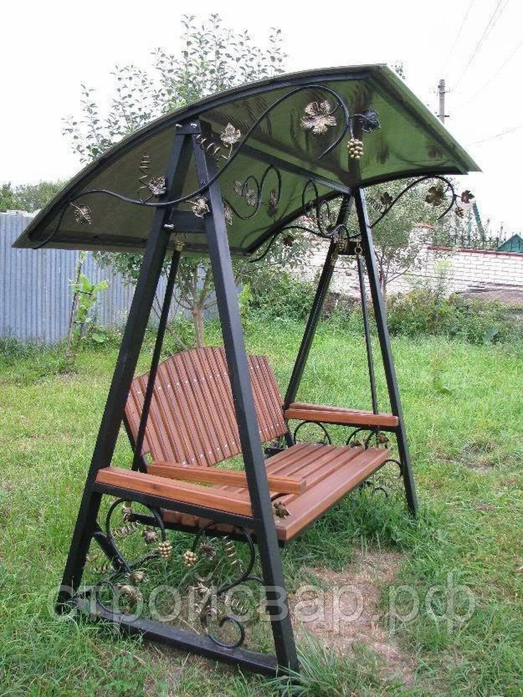 Качели из профильной трубы 40х20